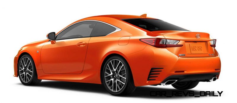 2015 Lexus RC350 Colors Visualizer + F Sport vs Standard 73