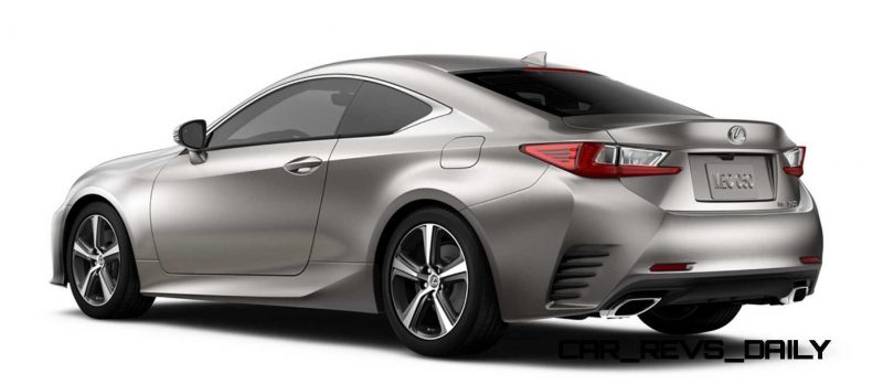 2015 Lexus RC350 Colors Visualizer + F Sport vs Standard 76