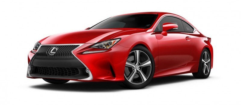 2015 Lexus RC350 Colors Visualizer + F Sport vs Standard 8