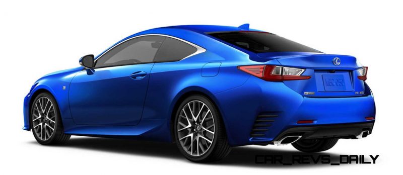 2015 Lexus RC350 Colors Visualizer + F Sport vs Standard 87