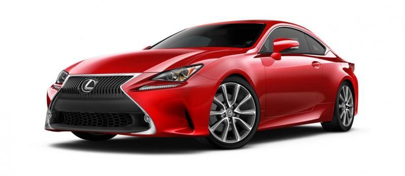 2015 Lexus RC350 Colors Visualizer + F Sport vs Standard 9