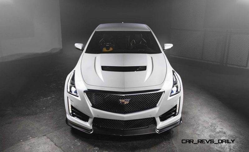 2016 Cadillac CTS-V Crystal White Tricoat 10