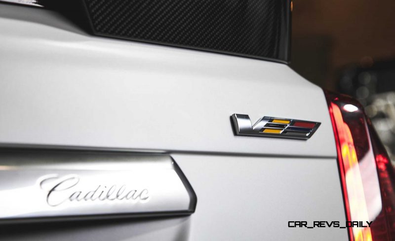 2016 Cadillac CTS-V Crystal White Tricoat 19