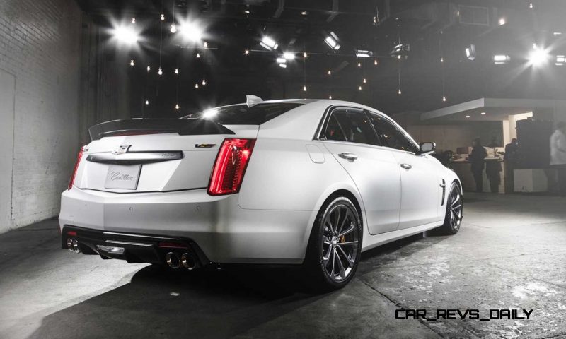 2016 Cadillac CTS-V Crystal White Tricoat 9