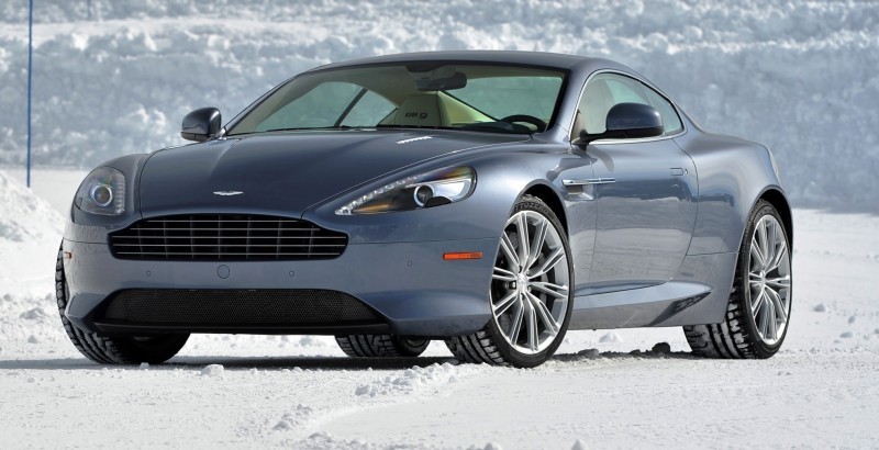 Aston Martin DB9 On Ice 001