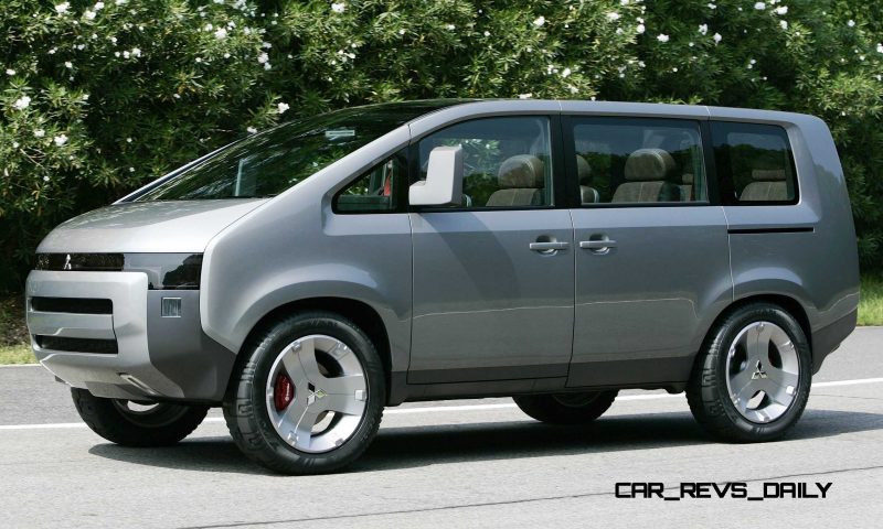 Concept Debrief - 2006 Mitsubishi D5 Was Future-Style Cool Van 2