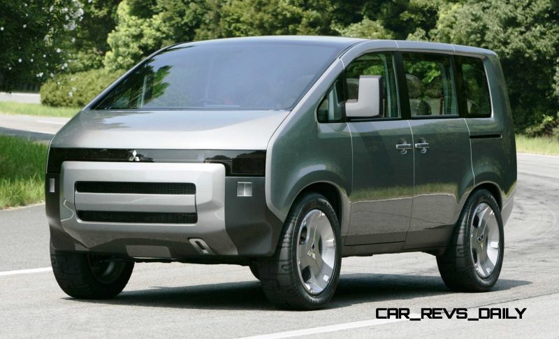 Concept Debrief - 2006 Mitsubishi D5 Was Future-Style Cool Van 3