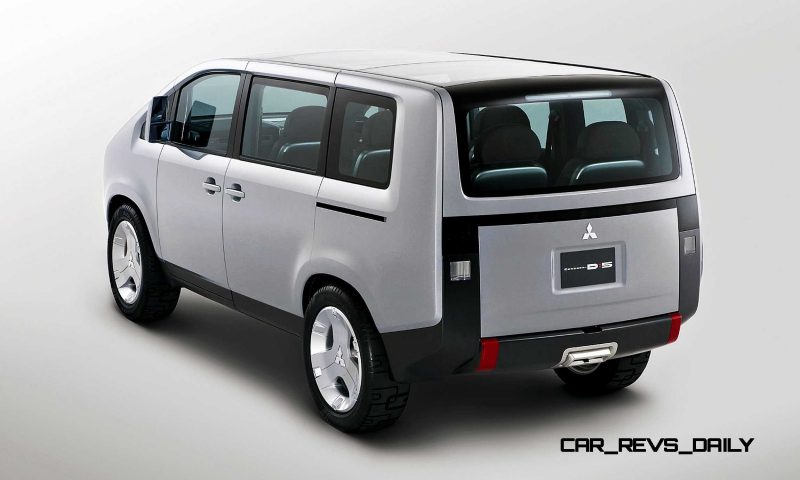 Concept Debrief - 2006 Mitsubishi D5 Was Future-Style Cool Van 6