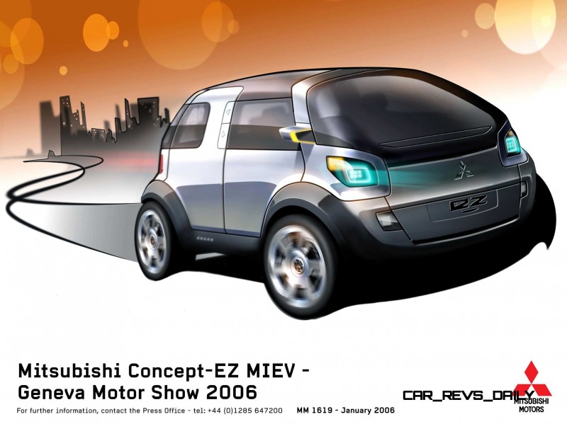 Concept Flashback - 2006 Mitsubishi EZ MiEV 18