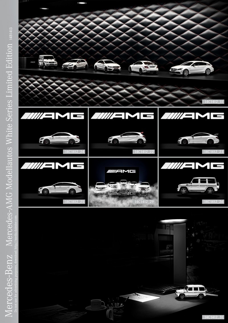 Mercedes-AMG Modellautos White Series Limited Edition