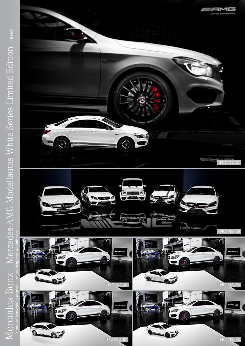 Mercedes-AMG Modellautos White Series Limited Edition