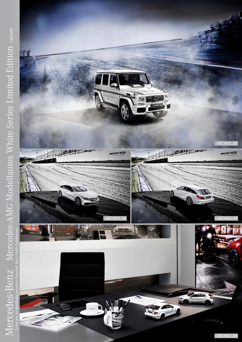 Mercedes-AMG Modellautos White Series Limited Edition