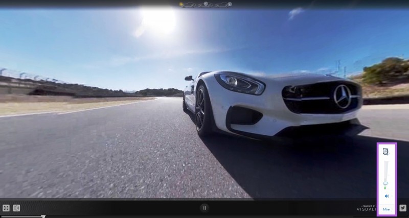 Mercedes-AMG GT Stars in Two Trippy Virtual-Reality Track Videos 11