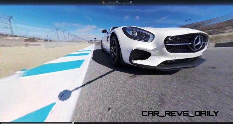 Mercedes-AMG GT Stars in Two Trippy Virtual-Reality Track Videos 14