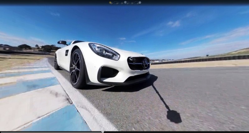 Mercedes-AMG GT Stars in Two Trippy Virtual-Reality Track Videos 15