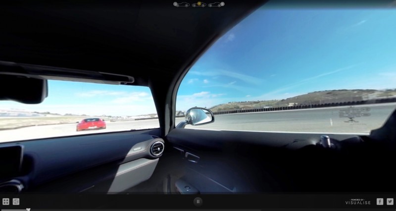 Mercedes-AMG GT Stars in Two Trippy Virtual-Reality Track Videos 17