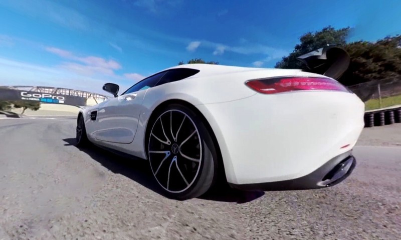 Mercedes-AMG GT Stars in Two Trippy Virtual-Reality Track Videos 2