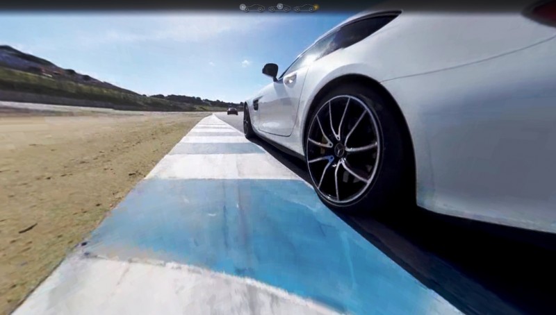 Mercedes-AMG GT Stars in Two Trippy Virtual-Reality Track Videos 20