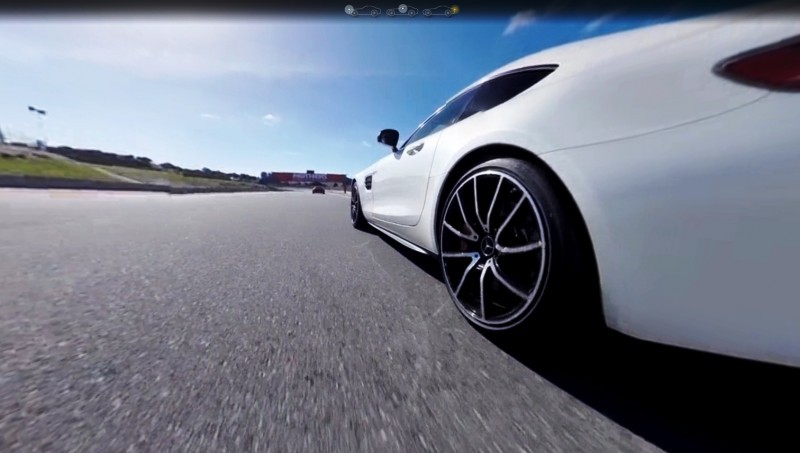 Mercedes-AMG GT Stars in Two Trippy Virtual-Reality Track Videos 21