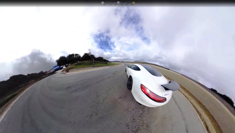 Mercedes-AMG GT Stars in Two Trippy Virtual-Reality Track Videos 23