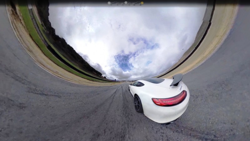 Mercedes-AMG GT Stars in Two Trippy Virtual-Reality Track Videos 24