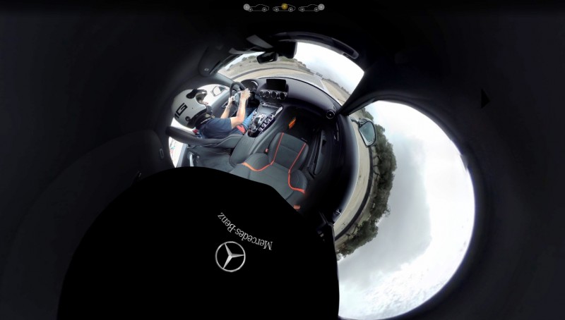 Mercedes-AMG GT Stars in Two Trippy Virtual-Reality Track Videos 28