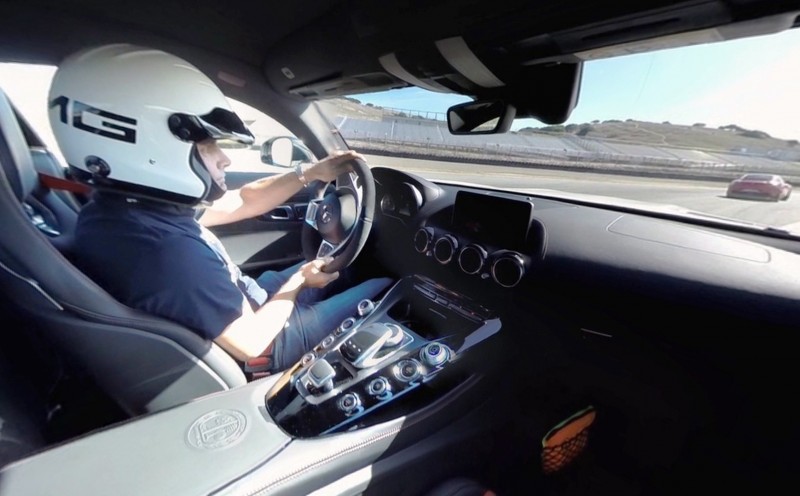 Mercedes-AMG GT Stars in Two Trippy Virtual-Reality Track Videos 29