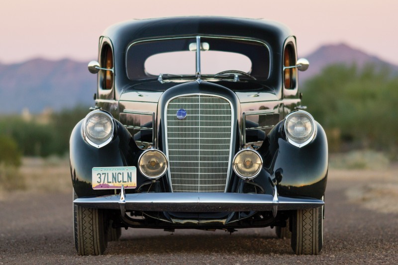 RM Arizona 2015 Preview - 1937 Lincoln Model K Two-Window V12 Sedan 13