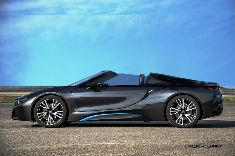 Spec Renderings - 2016 BMW i8 Spyder 3