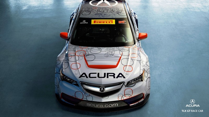 2015 Acura TLX GT Racecar Boosts Off 2015 TLX Lanuch with 500Hp Twin-Turbo SH-AWD 10