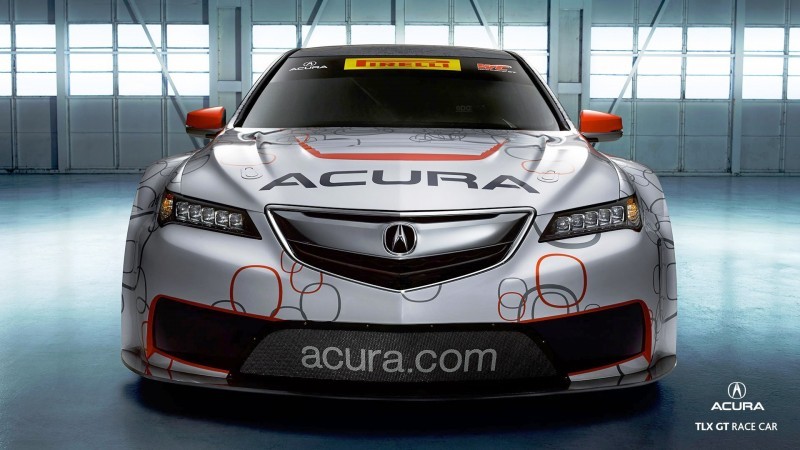 2015 Acura TLX GT Racecar Boosts Off 2015 TLX Lanuch with 500Hp Twin-Turbo SH-AWD 9