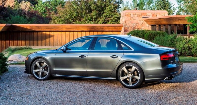 2015 Audi S8 with 520HP and 3.9s to 60MPH Is Quickest and Definitely The Coolest A8  42