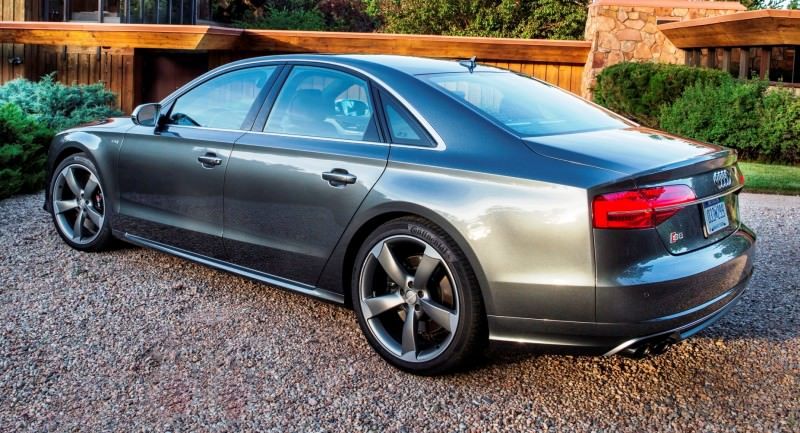 2015 Audi S8 with 520HP and 3.9s to 60MPH Is Quickest and Definitely The Coolest A8  43