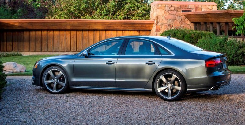 2015 Audi S8 with 520HP and 3.9s to 60MPH Is Quickest and Definitely The Coolest A8  46