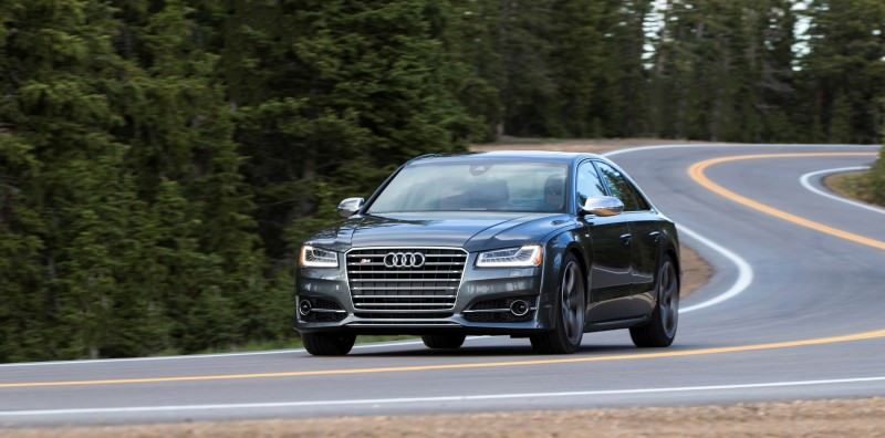 2015 Audi S8 with 520HP and 3.9s to 60MPH Is Quickest and Definitely The Coolest A8  56