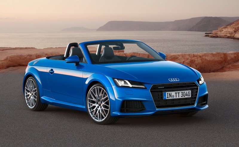 2015 Audi TT and TTS Roadster Revealed Before Paris Show 1