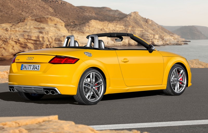 2015 Audi TT and TTS Roadster Revealed Before Paris Show 16