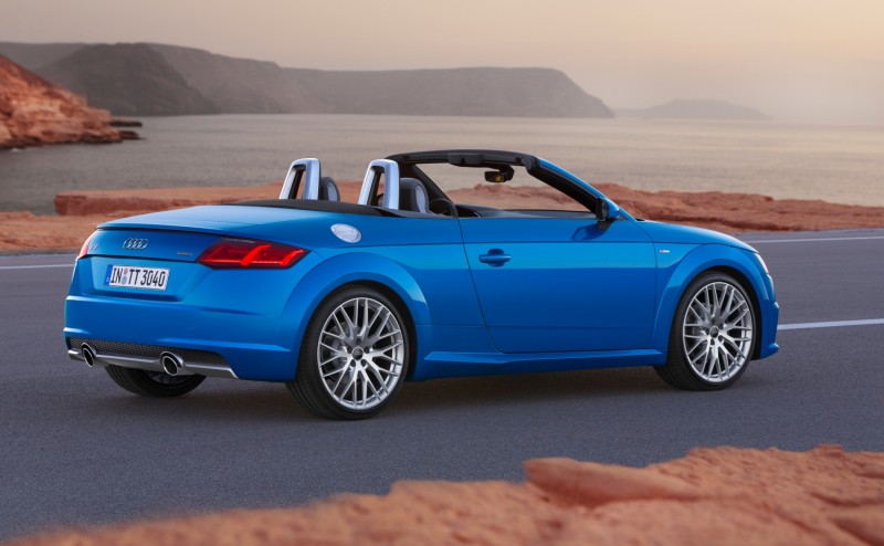 2015 Audi TT and TTS Roadster Revealed Before Paris Show 2