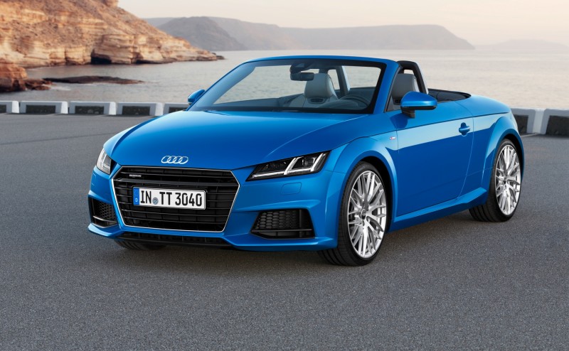 2015 Audi TT and TTS Roadster Revealed Before Paris Show 3