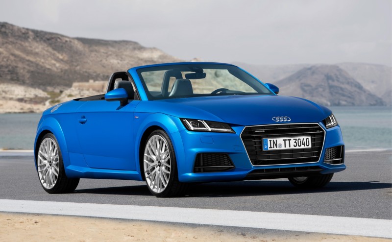 2015 Audi TT and TTS Roadster Revealed Before Paris Show 5