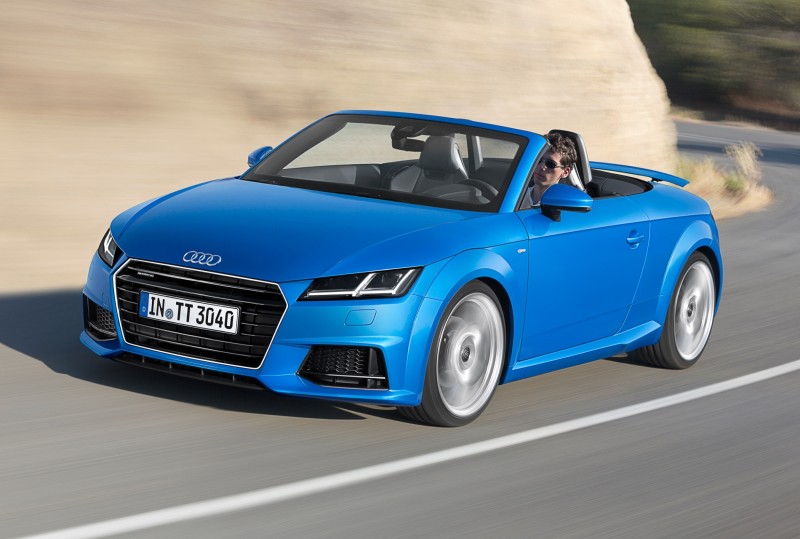 2015 Audi TT and TTS Roadster Revealed Before Paris Show 8