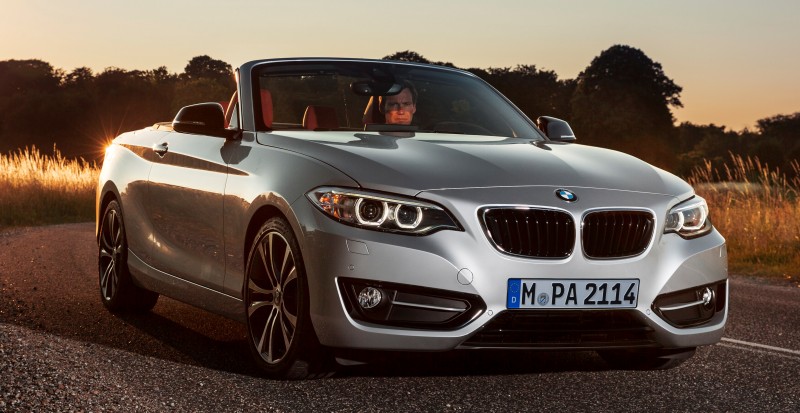 2015 BMW 228i and M235i Convertibles Make Tail-Out, Top-Down World Debut 24