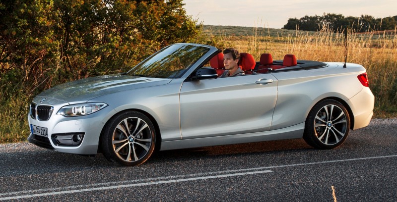 2015 BMW 228i and M235i Convertibles Make Tail-Out, Top-Down World Debut 26