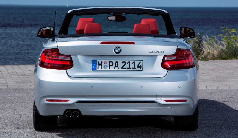 2015 BMW 228i and M235i Convertibles Make Tail-Out, Top-Down World Debut 29