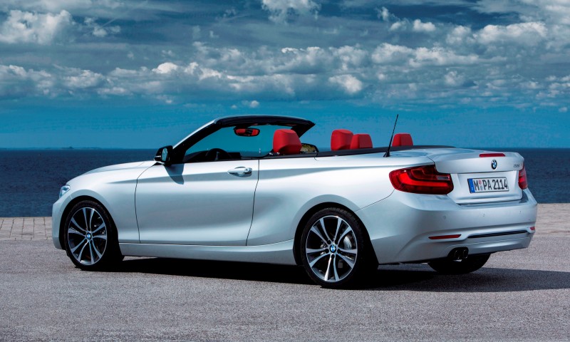 2015 BMW 228i and M235i Convertibles Make Tail-Out, Top-Down World Debut 30