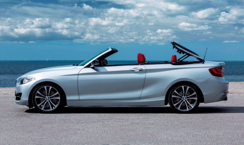 2015 BMW 228i and M235i Convertibles Make Tail-Out, Top-Down World Debut 37