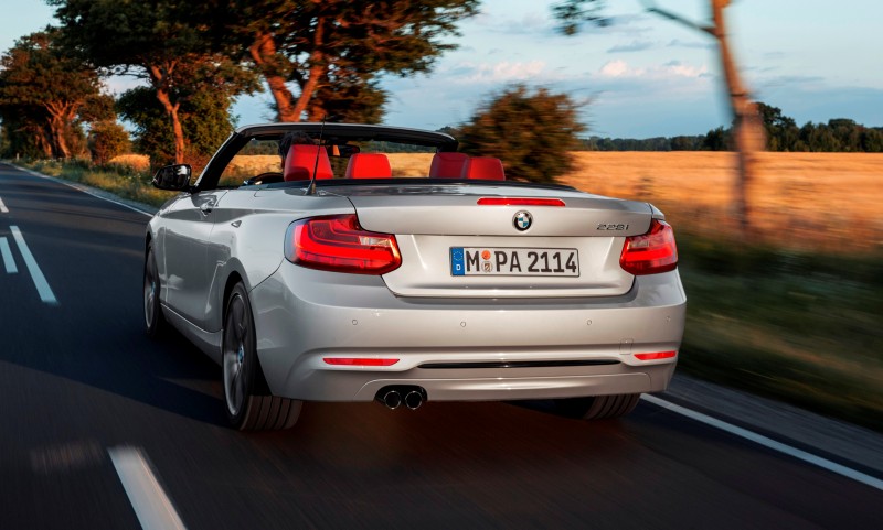 2015 BMW 228i and M235i Convertibles Make Tail-Out, Top-Down World Debut 42