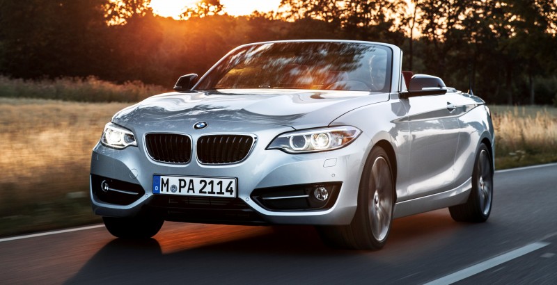 2015 BMW 228i and M235i Convertibles Make Tail-Out, Top-Down World Debut 43