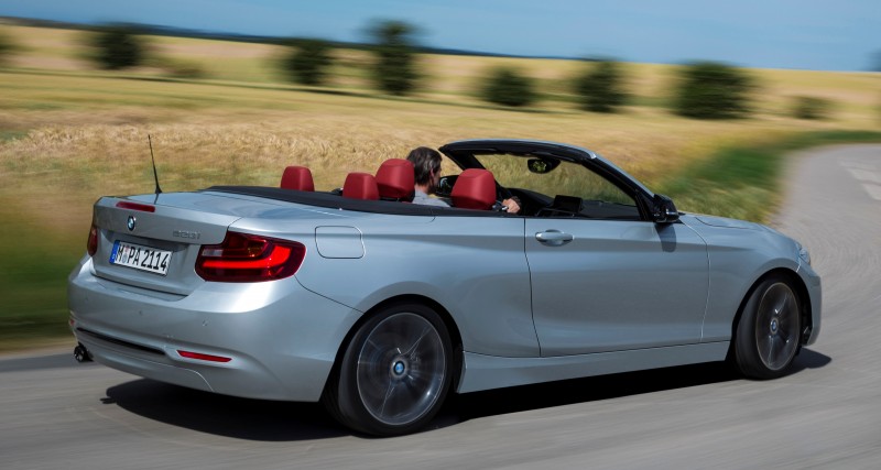 2015 BMW 228i and M235i Convertibles Make Tail-Out, Top-Down World Debut 47