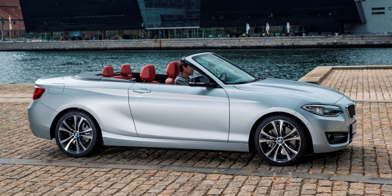 2015 BMW 228i and M235i Convertibles Make Tail-Out, Top-Down World Debut 48